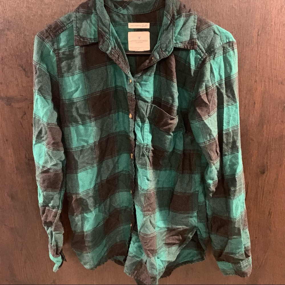 American Eagle Boyfriend Fit Flannel